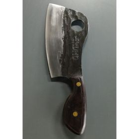 Full Tang Handmade Slicing Cleaver Chef's Knife (Option: Chef knife)